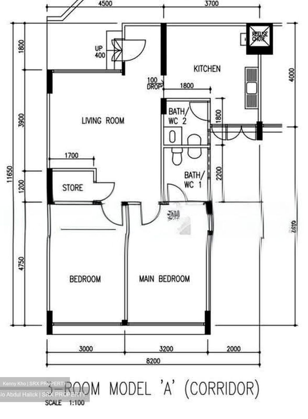 Blk 635 Rowell Court (Central Area), HDB 3 Rooms #579655361